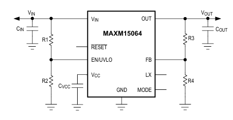 MAXM15062/MAXM15063/MAXM15064ѹԴģ
